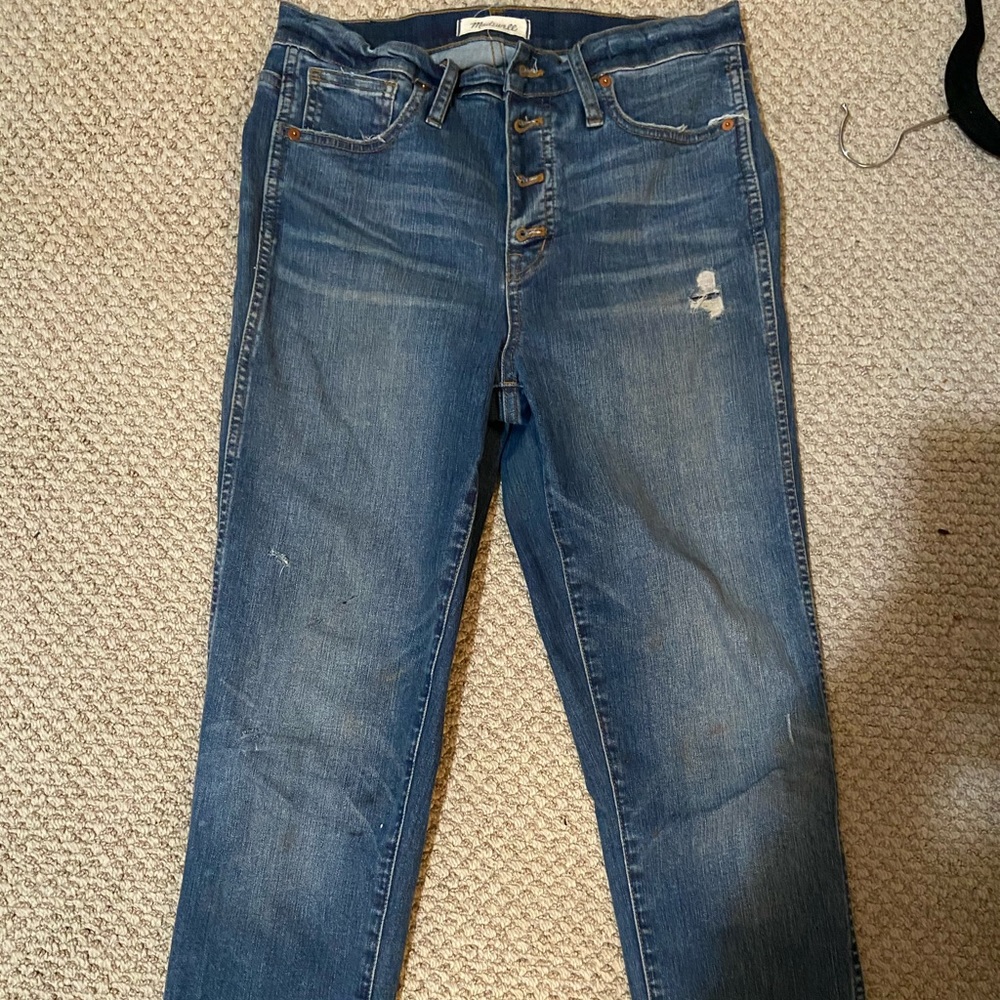 Madewell high waisted jeans